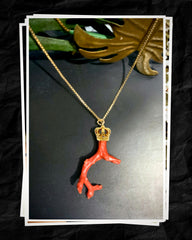Coral Queen Pendant