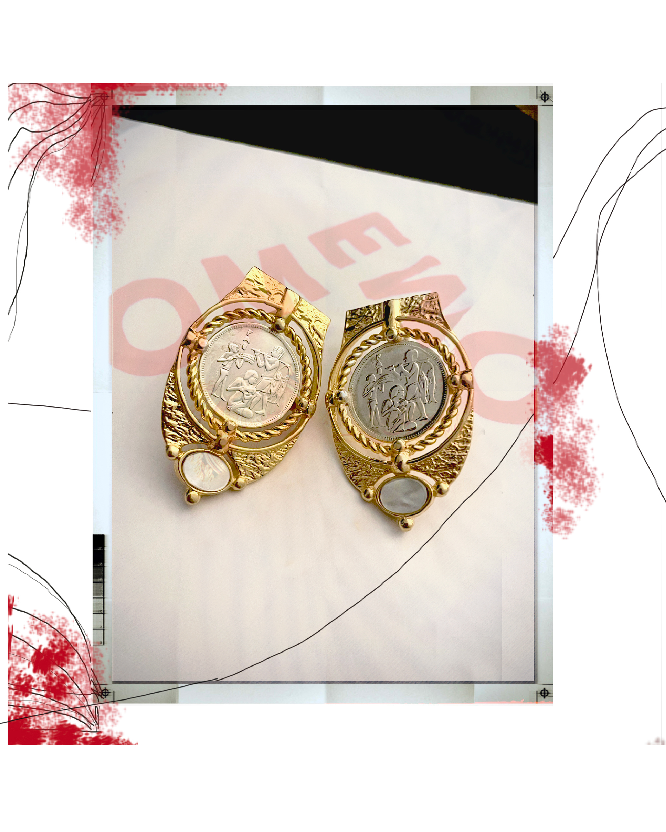 L’intrigue Earrings