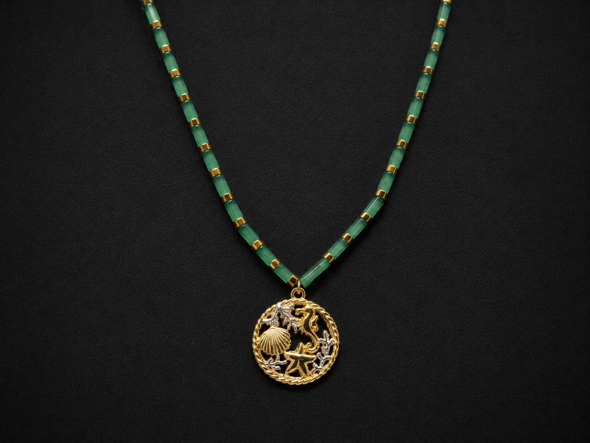 Mer d’Émeraude Necklace